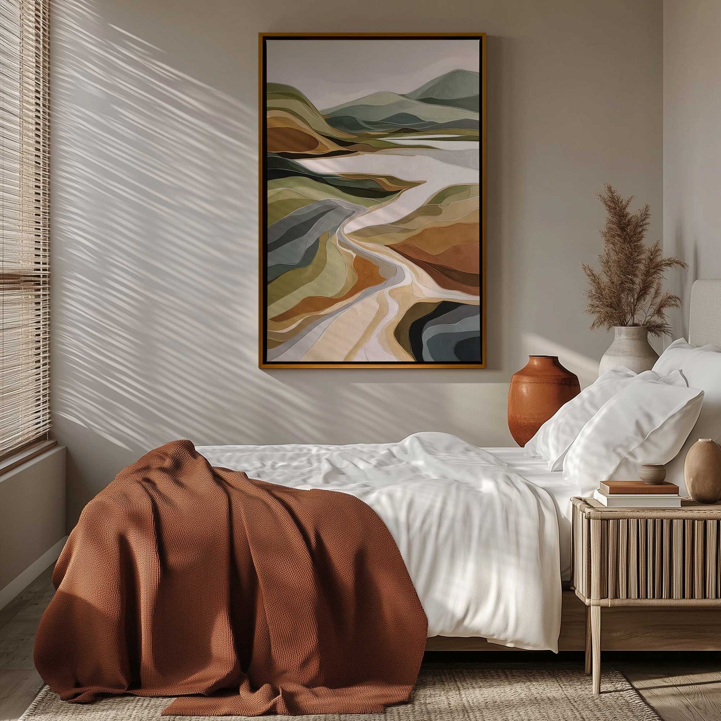 Picture of art in a room