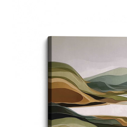 [Color:Stretched Canvas], Picture of the corner of the art
