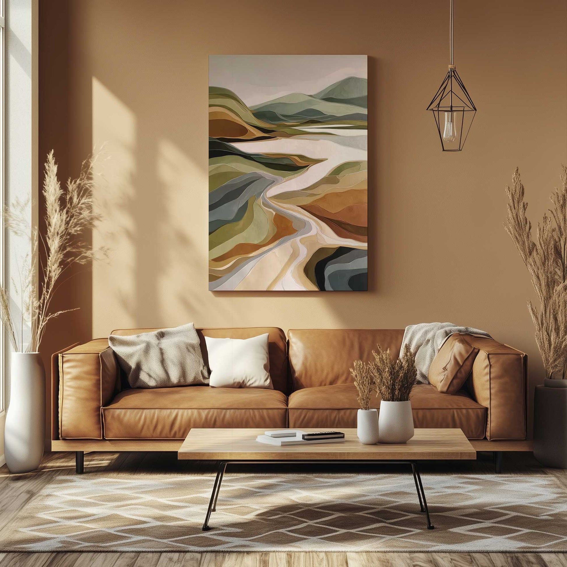 Picture of art in a room