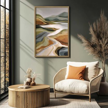 Picture of art in a room