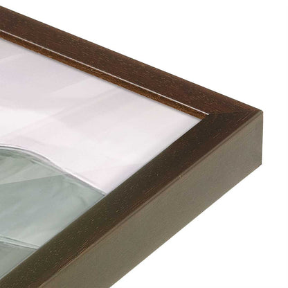 [Color:Belvinder Brown], Picture of art in a Belvinder Brown frame at an angle