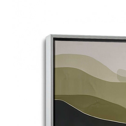 [Color:Polished Chrome], Picture of art in a Polished Chrome frame at an angle