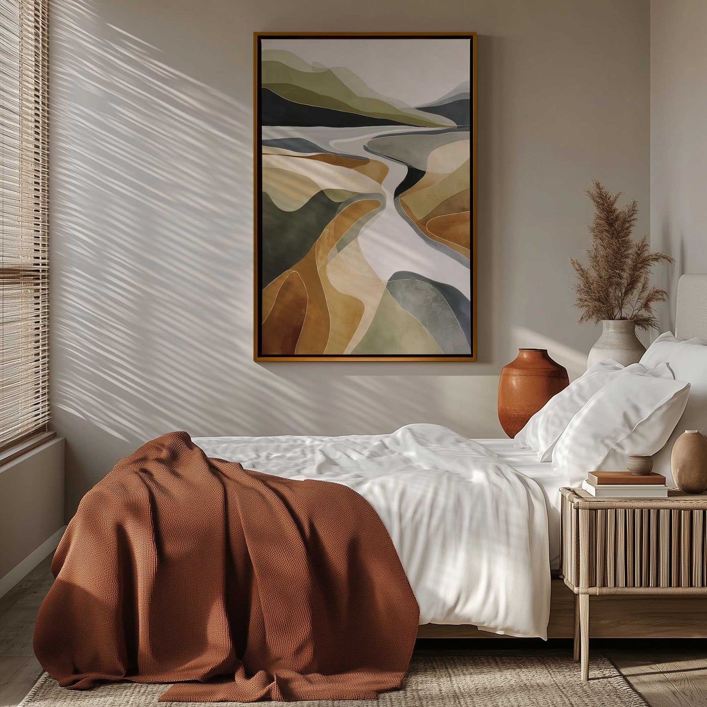 Picture of art in a room