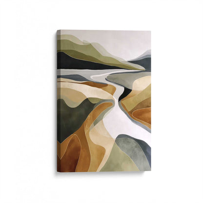 [Color:Stretched Canvas], Picture of art at an angle