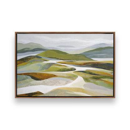 [Color:Walnut], Picture of art in a Walnut frame