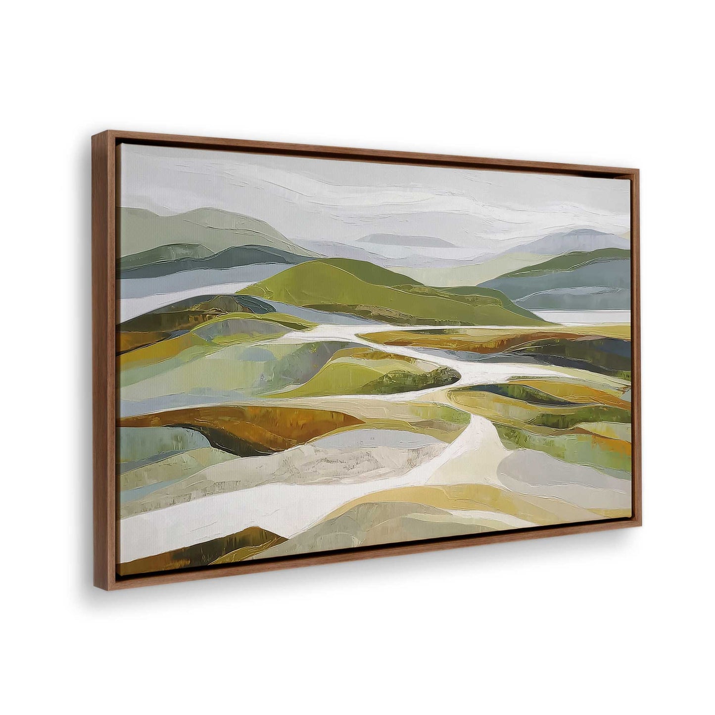 [Color:Walnut], Picture of the corner of the art