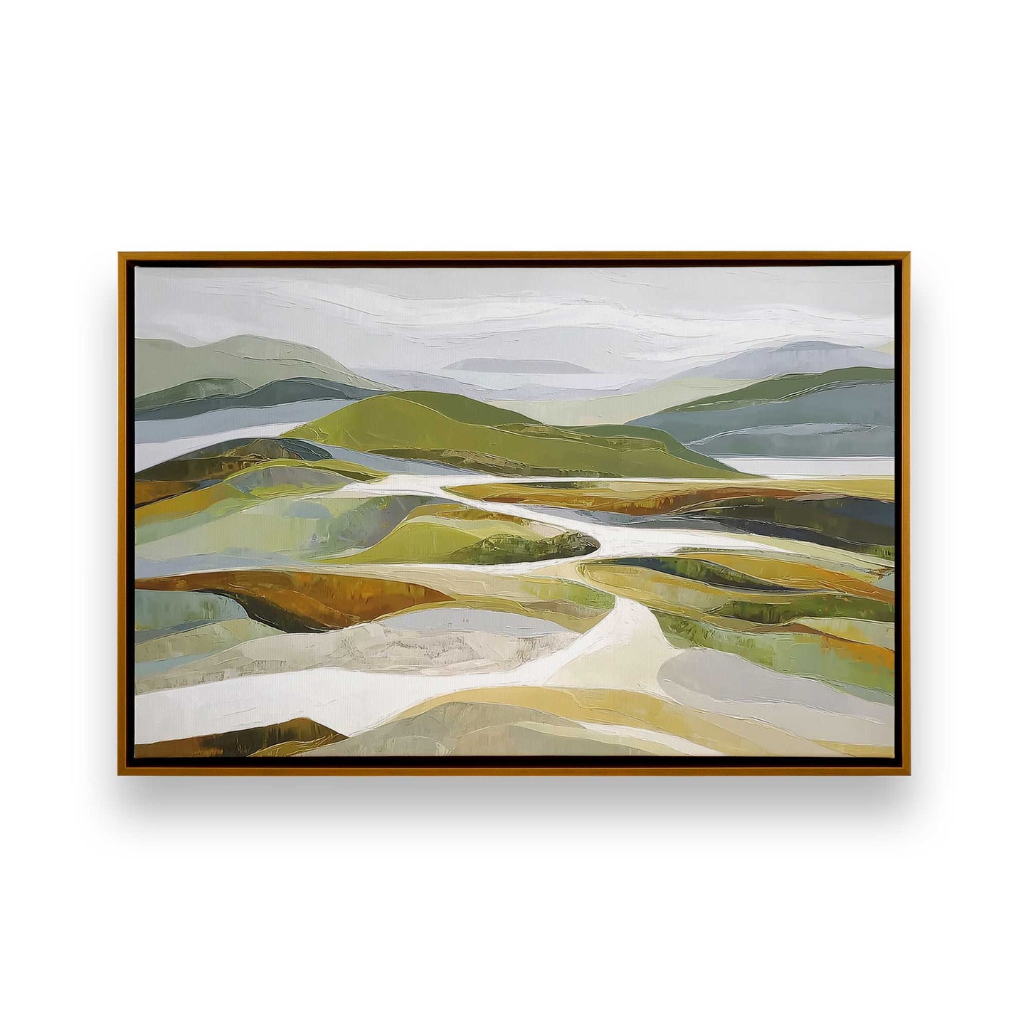 [Color:Polished Gold], Picture of art in a Polished Gold frame