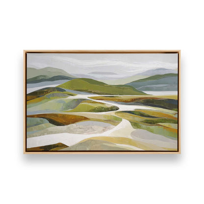 [Color:American Maple], Picture of art in a American Maple frame