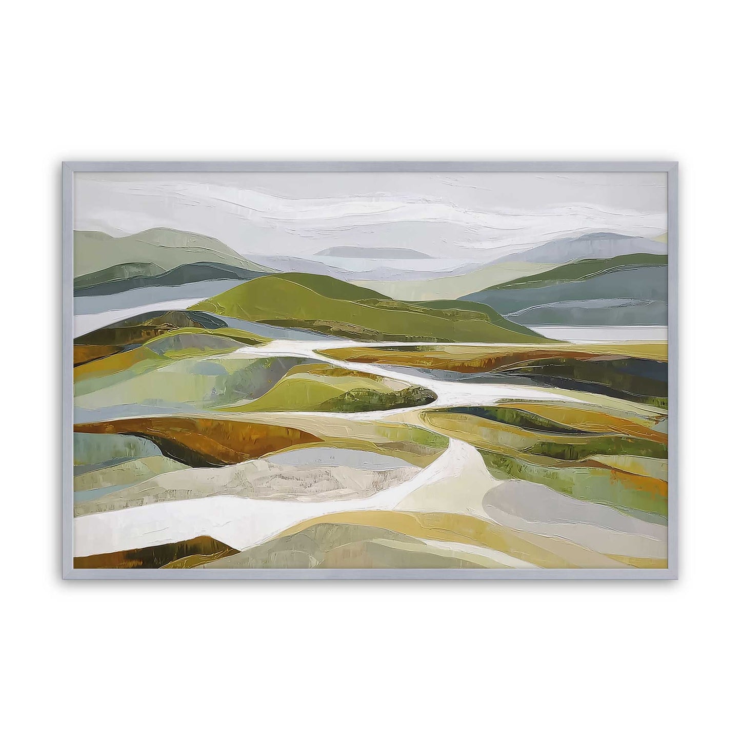 [Color:Polished Chrome], Picture of art in a Polished Chrome frame