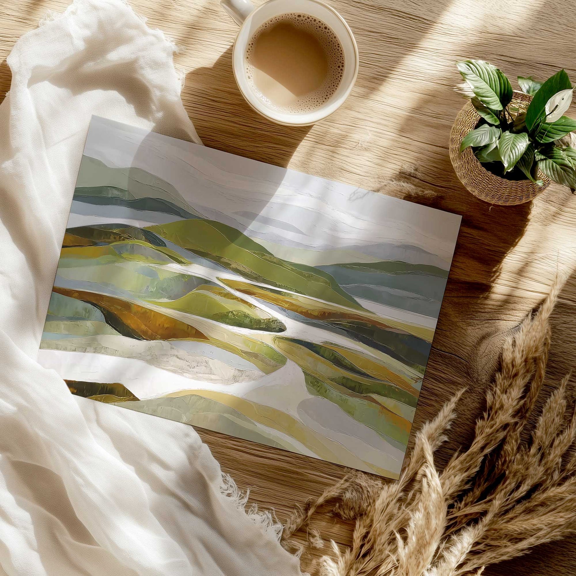 [Color:Rolled Print], Picture of close up of art