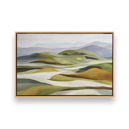 [Color:American Maple], Picture of art in a American Maple frame