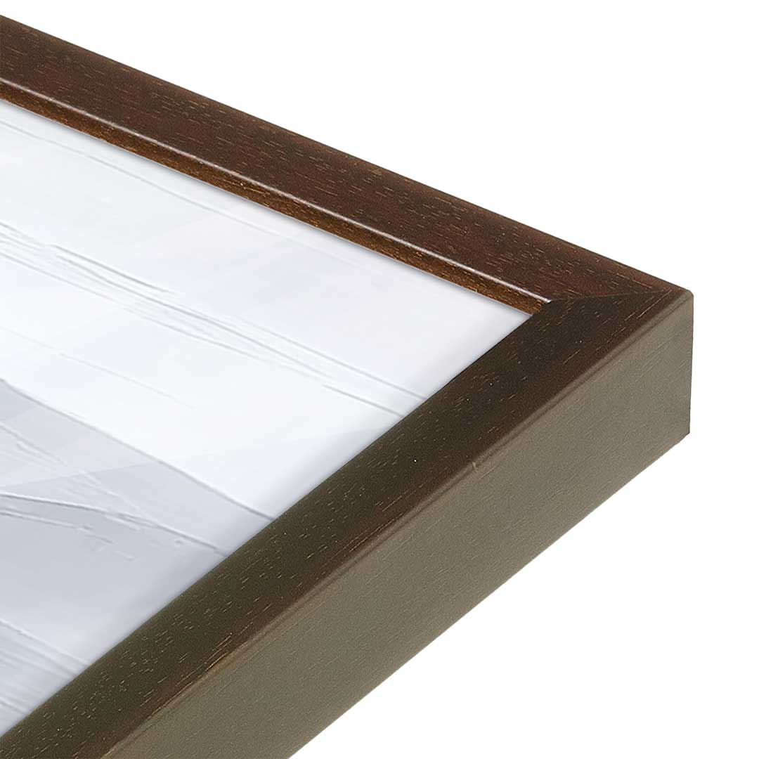 [Color:Belvinder Brown], Picture of art in a Belvinder Brown frame at an angle