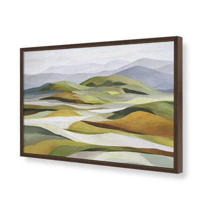 [Color:Belvinder Brown], Picture of art in a Belvinder Brown frame of the corner