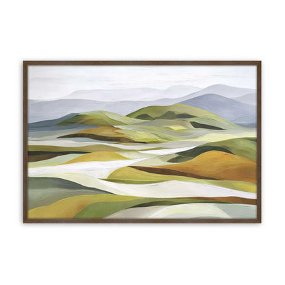 [Color:Walnut], Picture of art in a Walnut frame