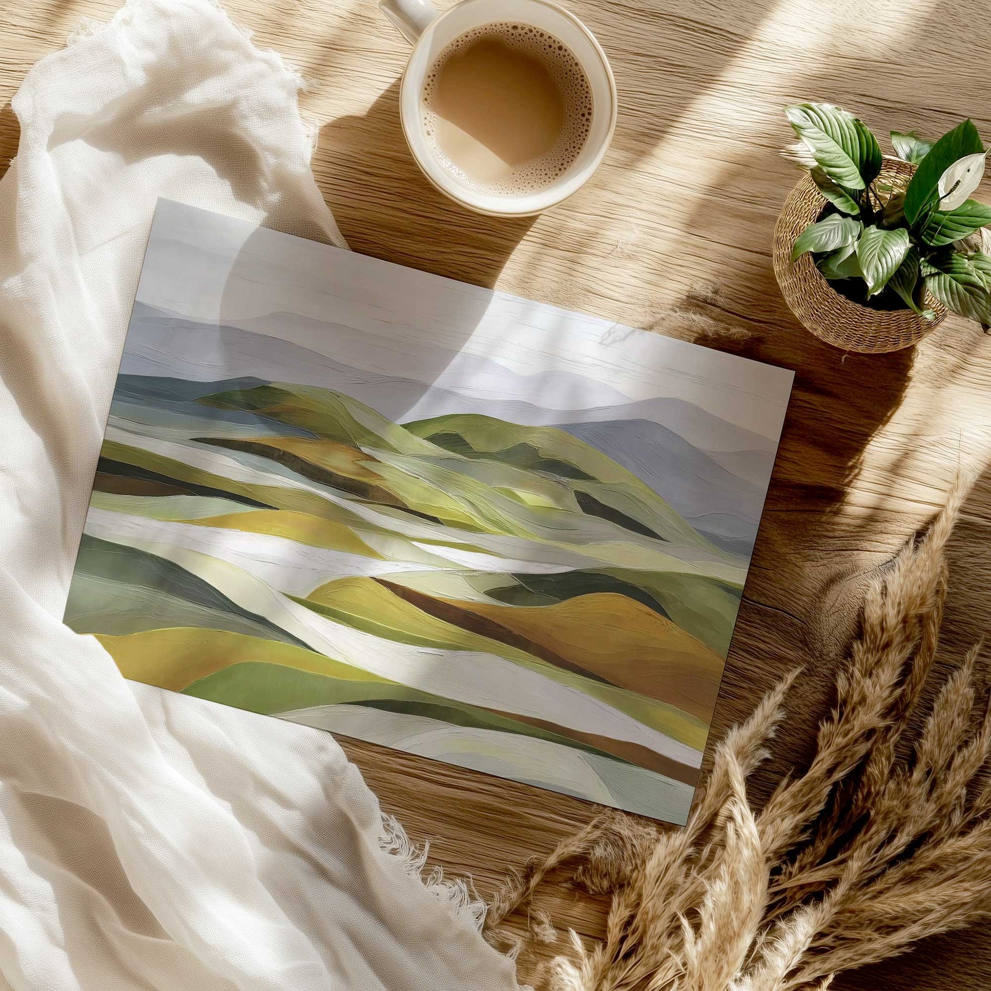 [Color:Rolled Print], Picture of close up of art