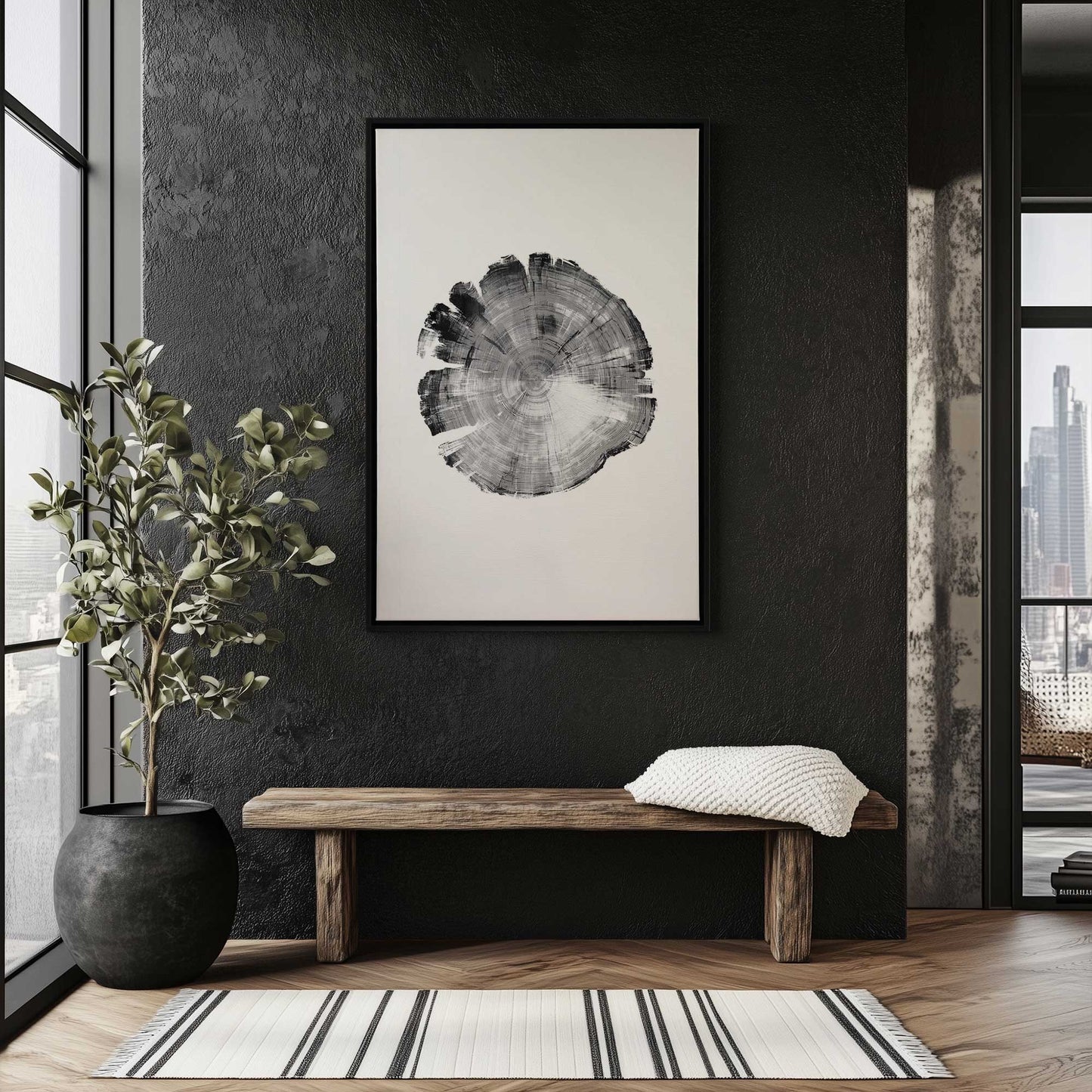 Picture of art in a room