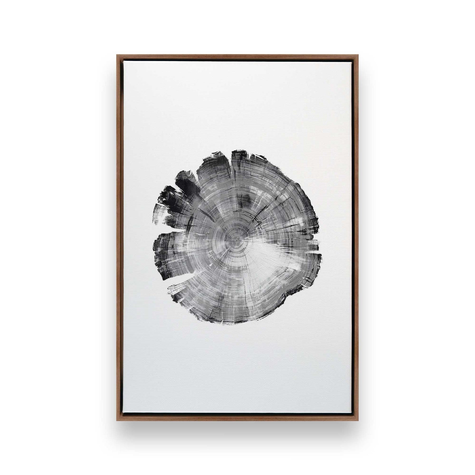 [Color:Walnut], Picture of art in a Walnut frame
