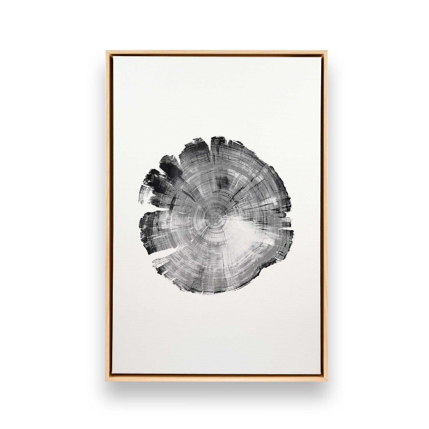 [Color:American Maple], Picture of art in a American Maple frame