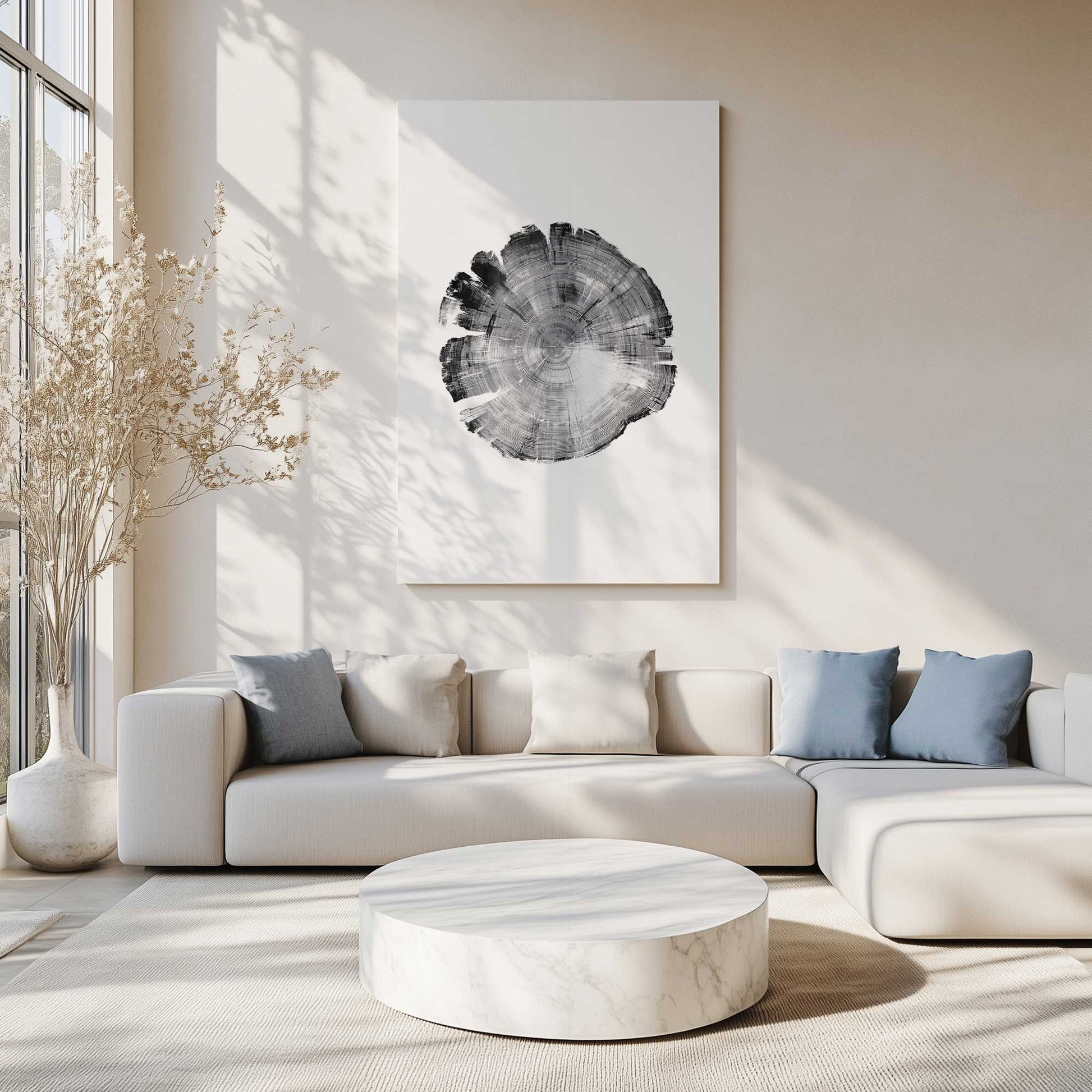 Picture of art in a room