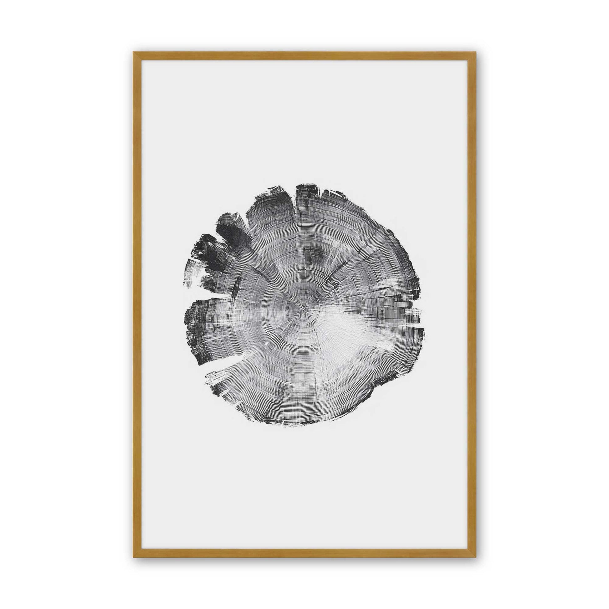 [Color:Polished Gold], Picture of art in a Polished Gold frame