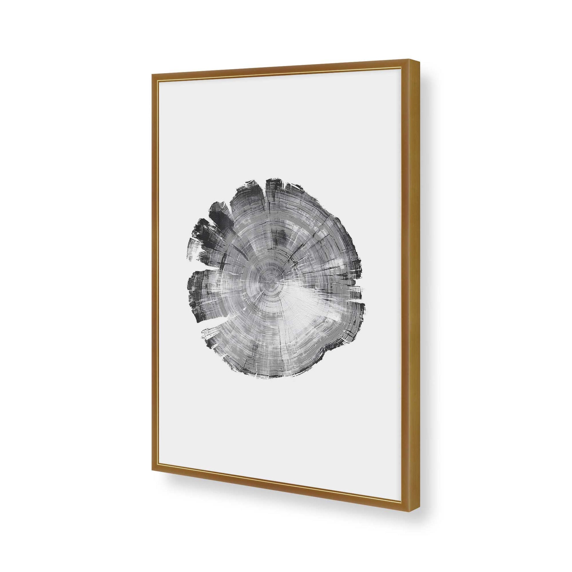 [Color:Polished Gold], Picture of art in a Polished Gold frame of the corner