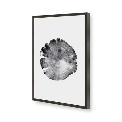 [Color:Satin Black], Picture of art in a Satin Black frame of the corner
