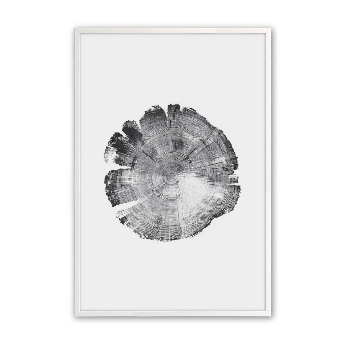 [Color:Opaque White], Picture of art in an Opaque White frame