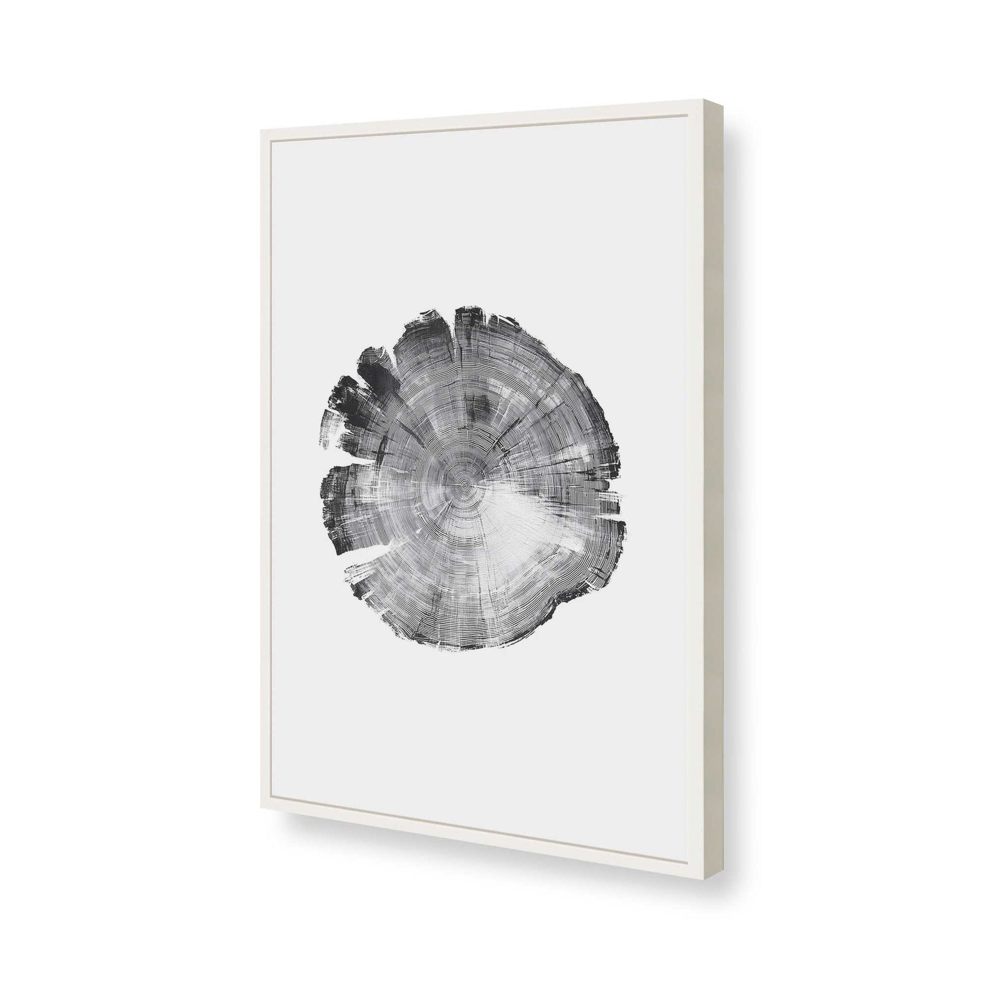 [Color:Opaque White], Picture of art in a Opaque White frame of the corner