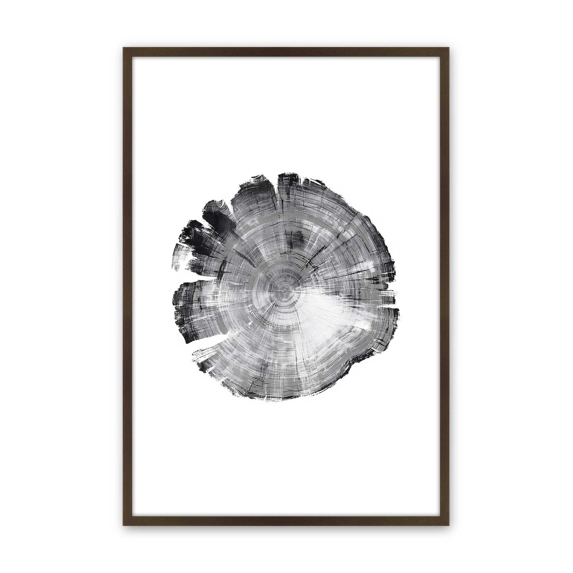 [Color:Belvinder Brown], Picture of art in a Belvinder Brown frame
