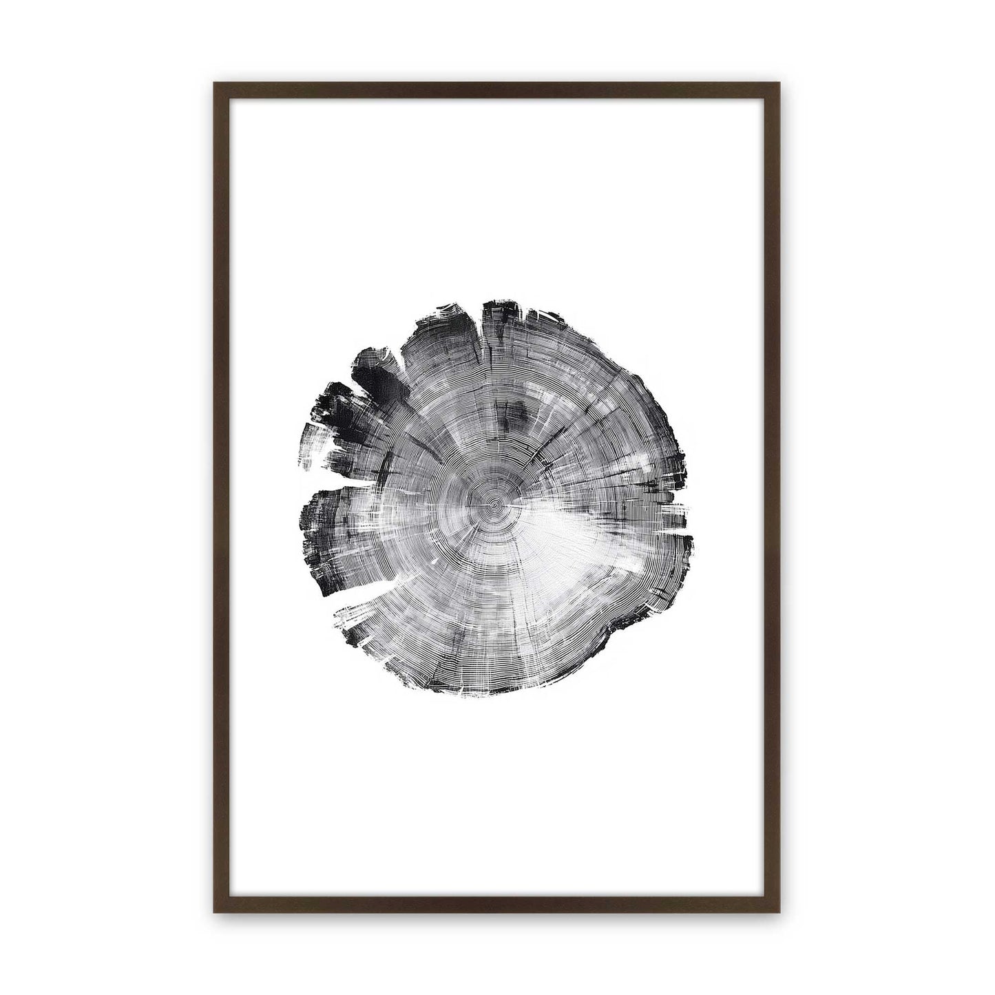 [Color:Belvinder Brown], Picture of art in a Belvinder Brown frame