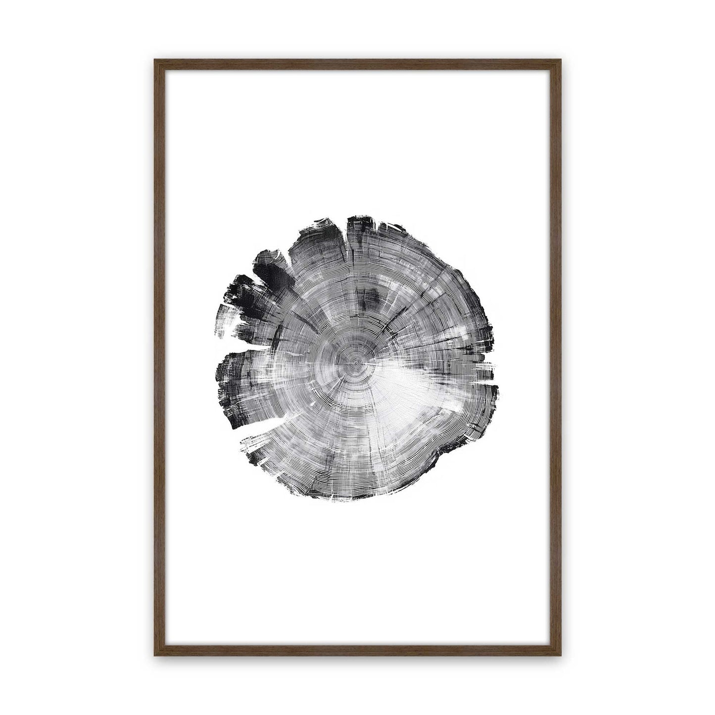 [Color:Walnut], Picture of art in a Walnut frame