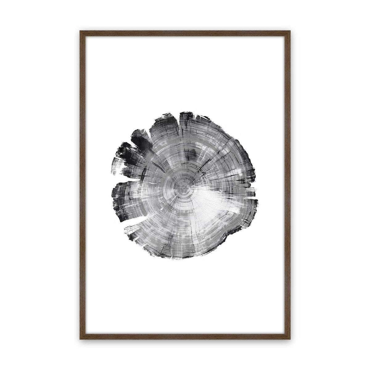 [Color:Walnut], Picture of art in a Walnut frame