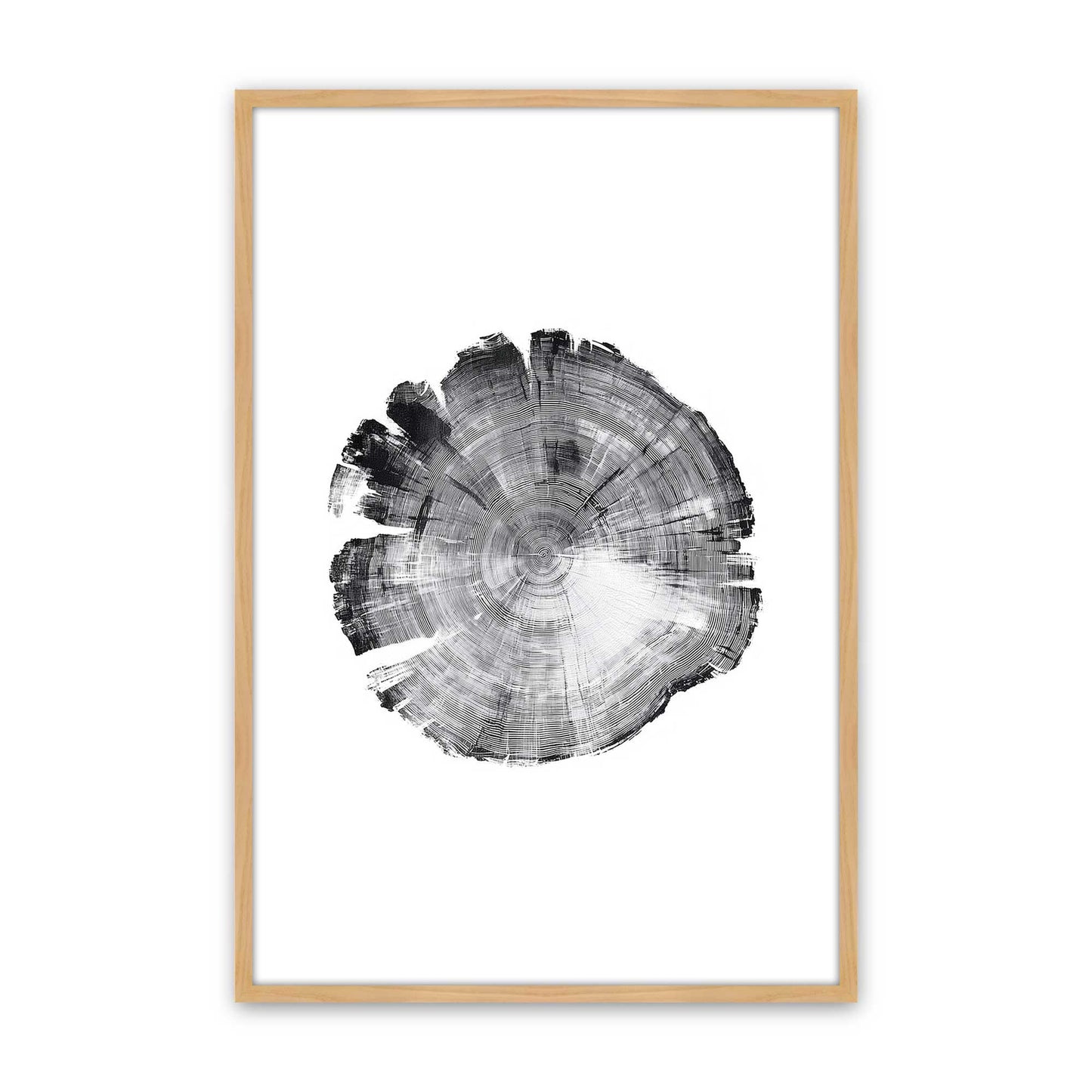[Color:American Maple], Picture of art in an American Maple frame