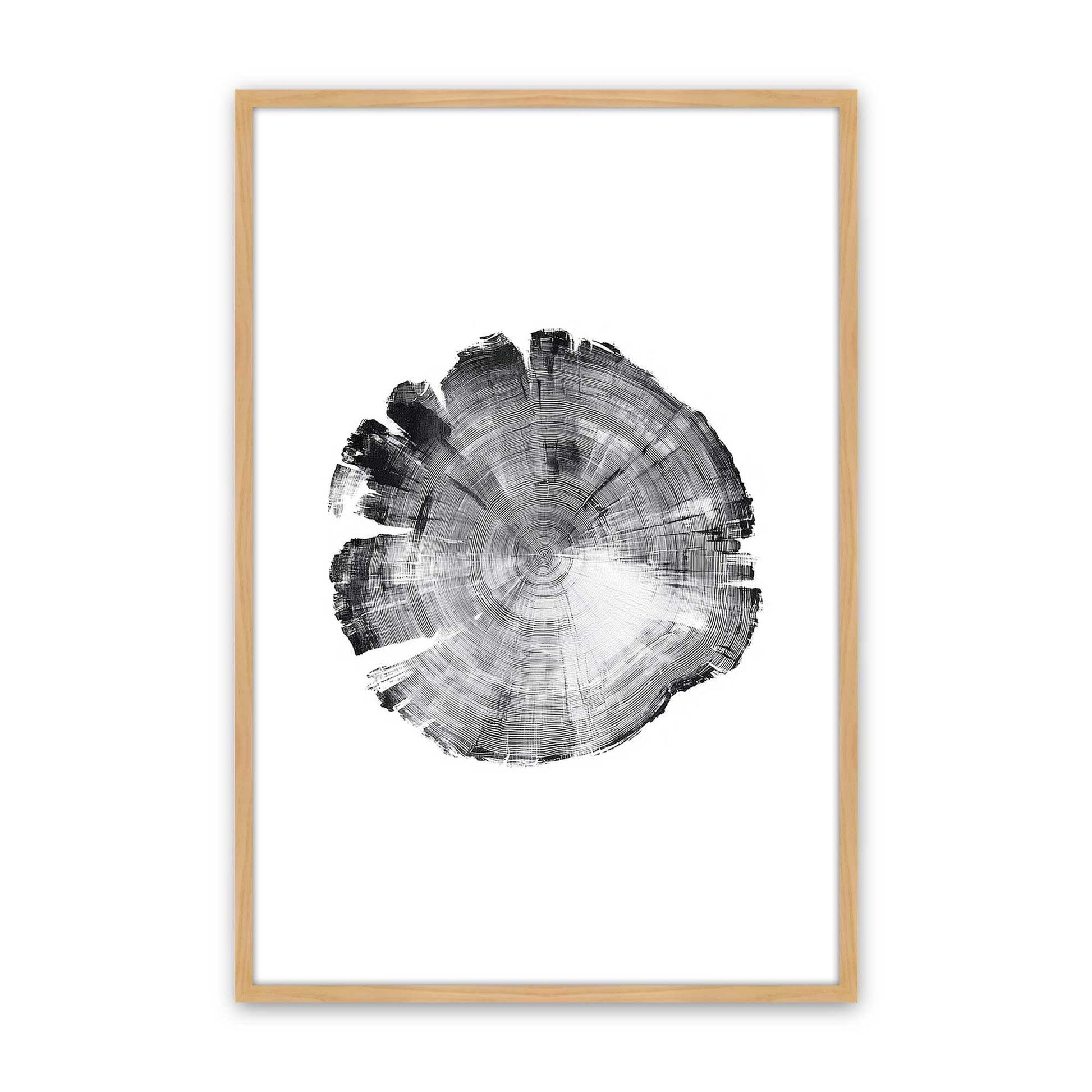 [Color:American Maple], Picture of art in a American Maple frame