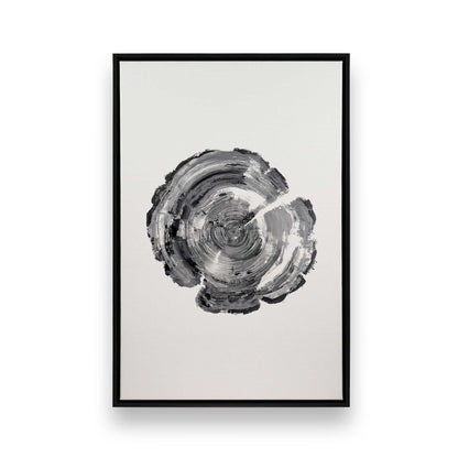 [Color:Satin Black], Picture of art in a Satin Black frame