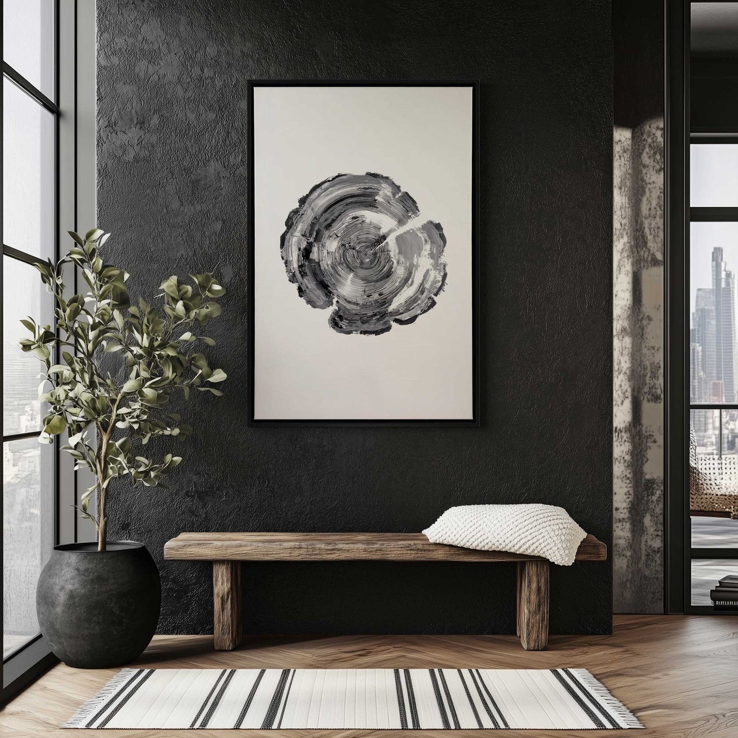 Picture of art in a room