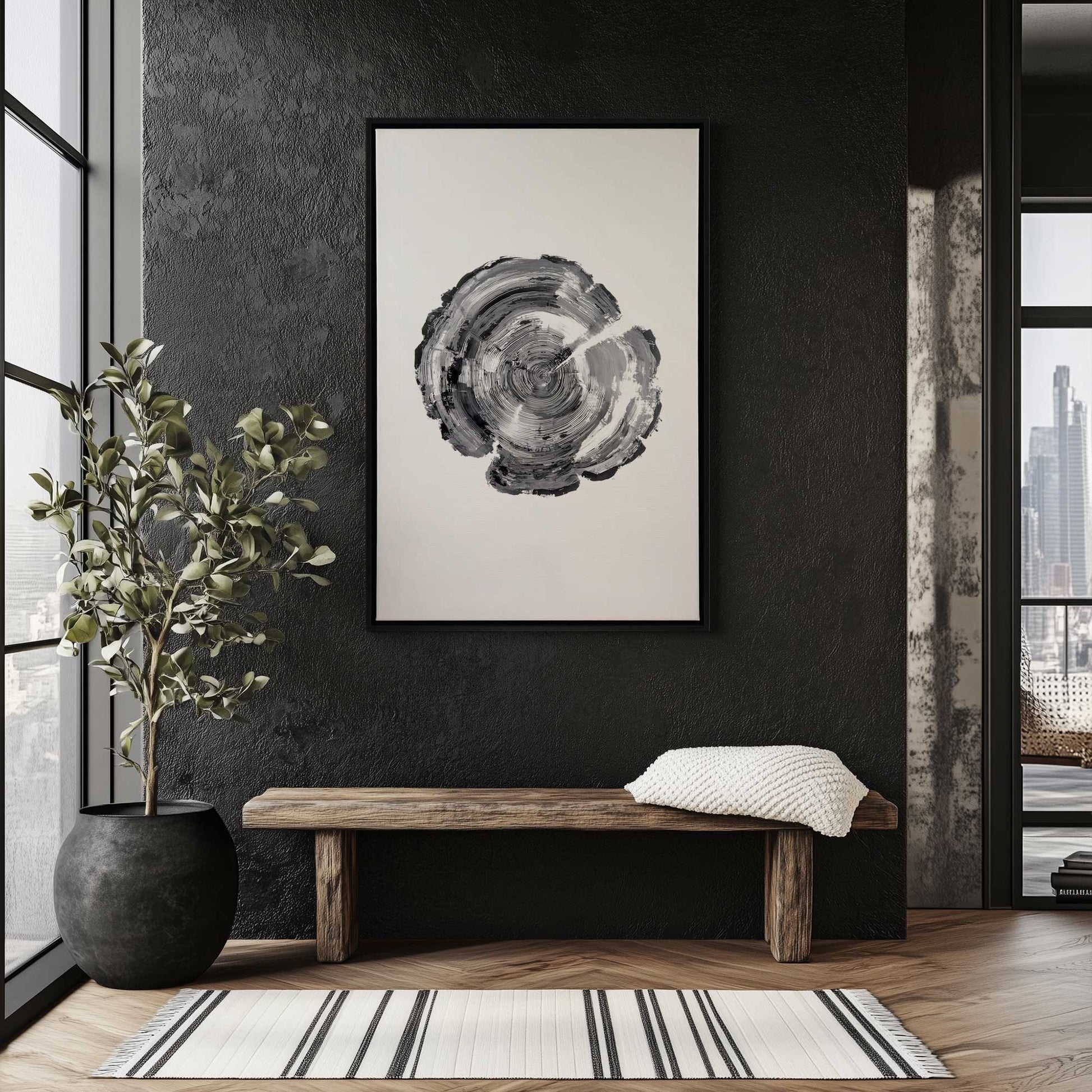 Picture of art in a room