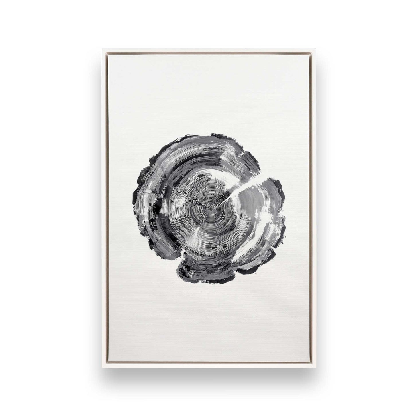 [Color:Opaque White], Picture of art in a White frame