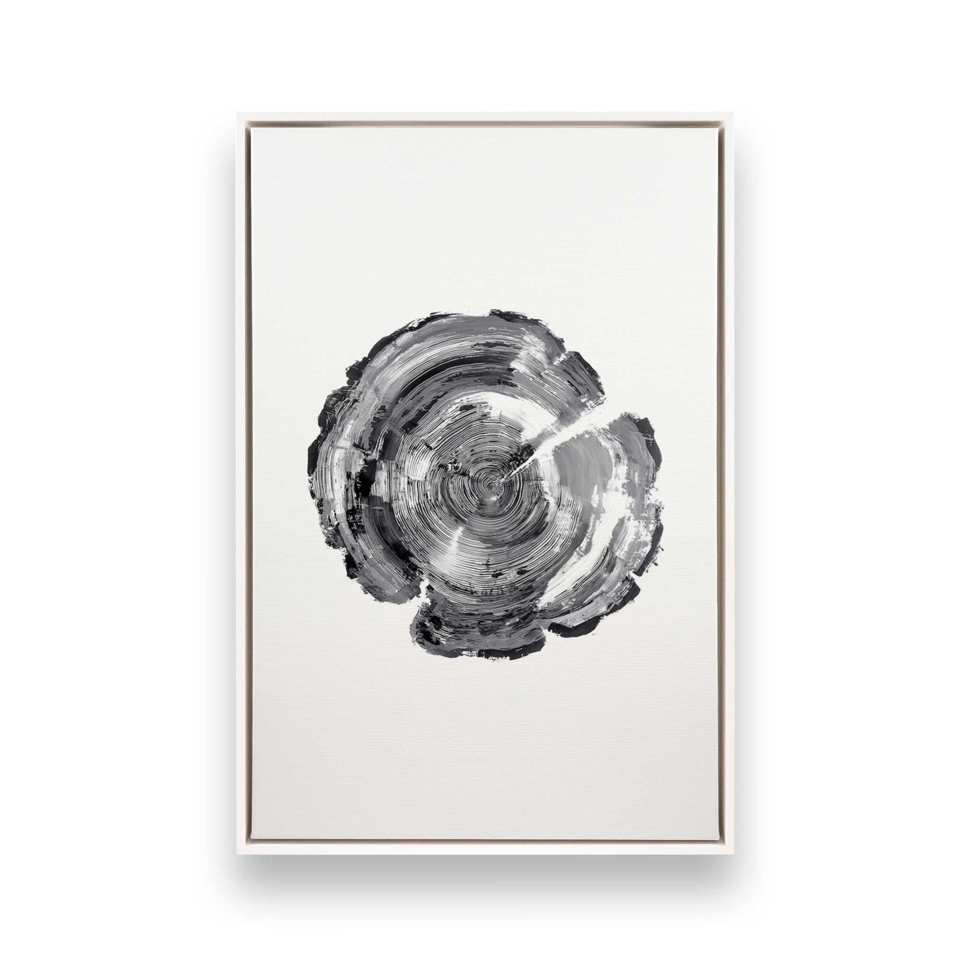 [Color:Opaque White], Picture of art in a White frame
