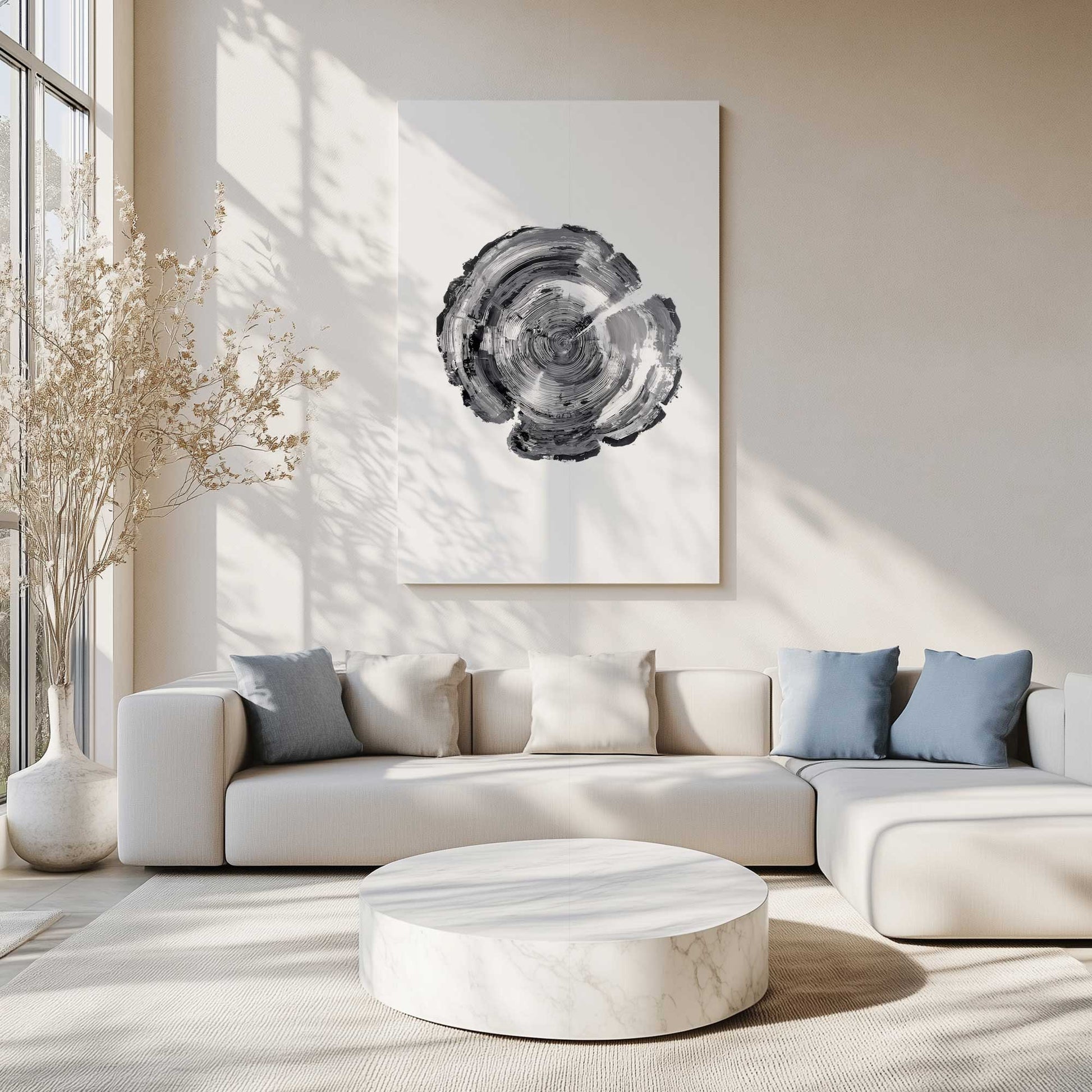 Picture of art in a room