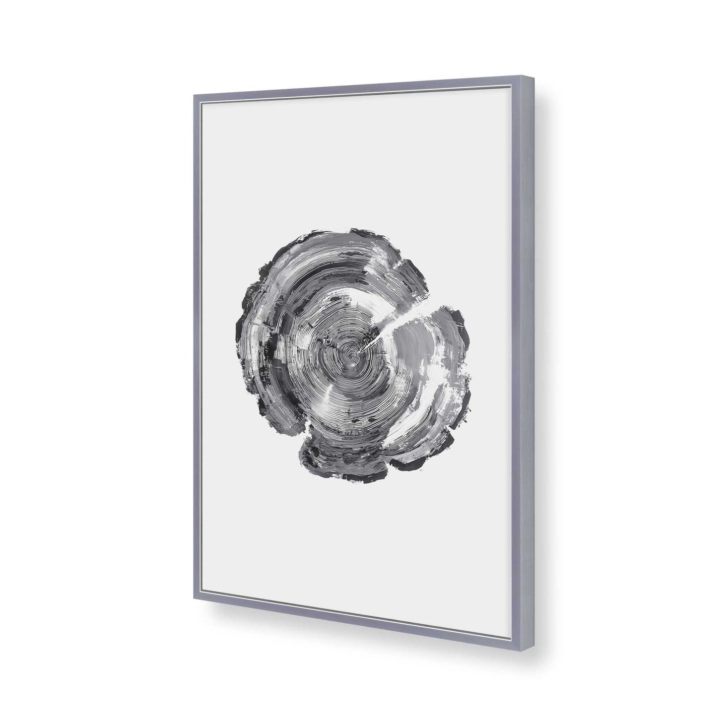 [Color:Polished Chrome], Picture of art in a Polished Chrome frame of the corner