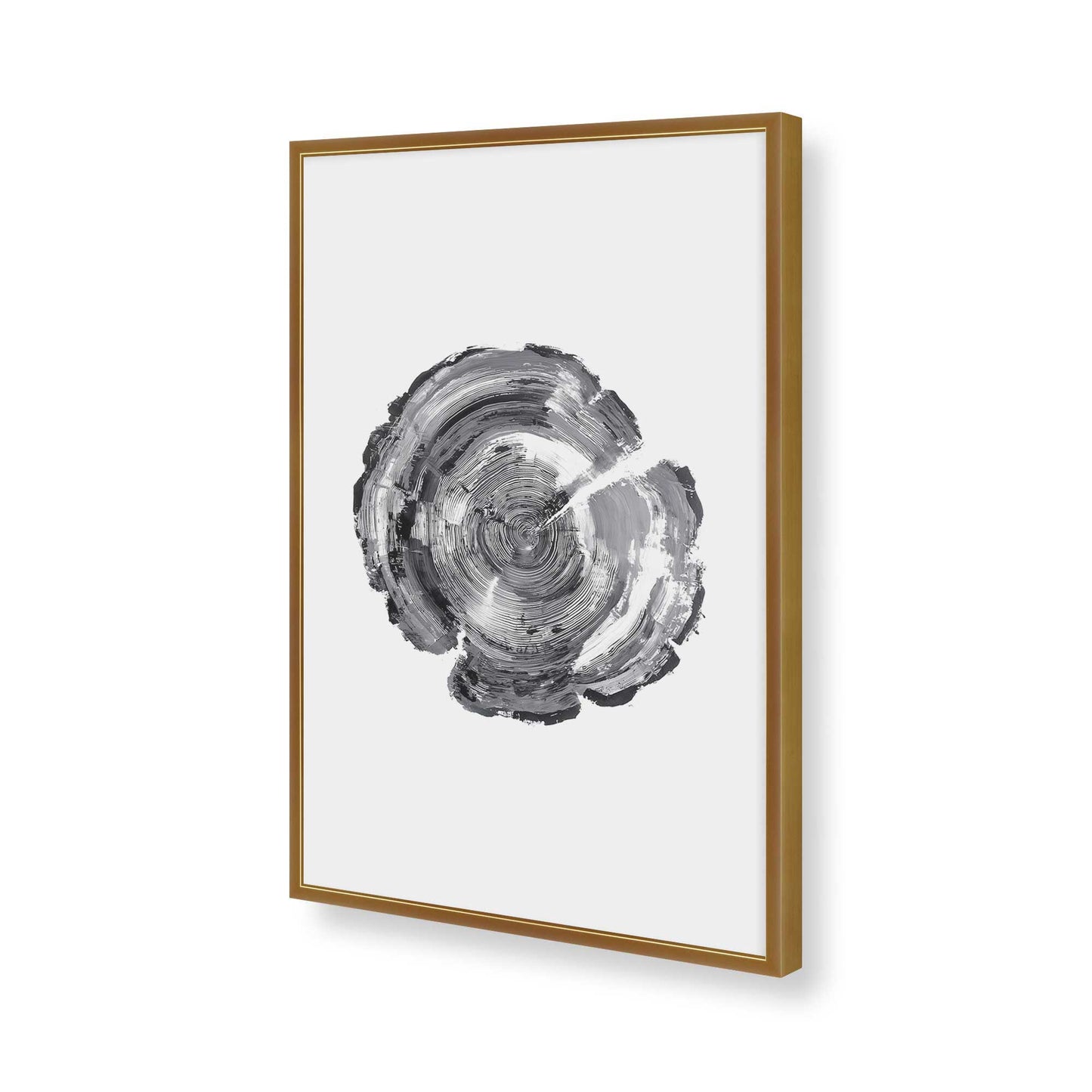 [Color:Polished Gold], Picture of art in a Polished Gold frame of the corner