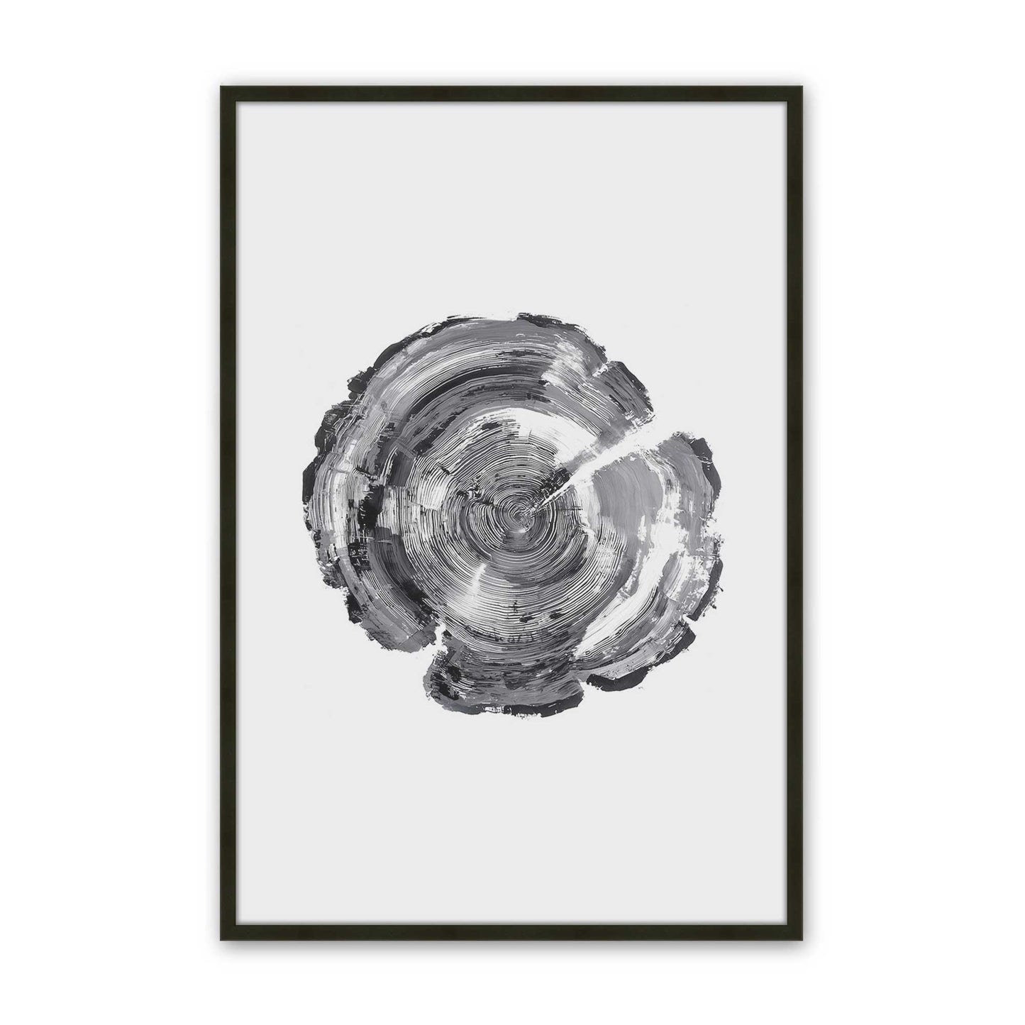[Color:Satin Black], Picture of art in a Satin Black frame