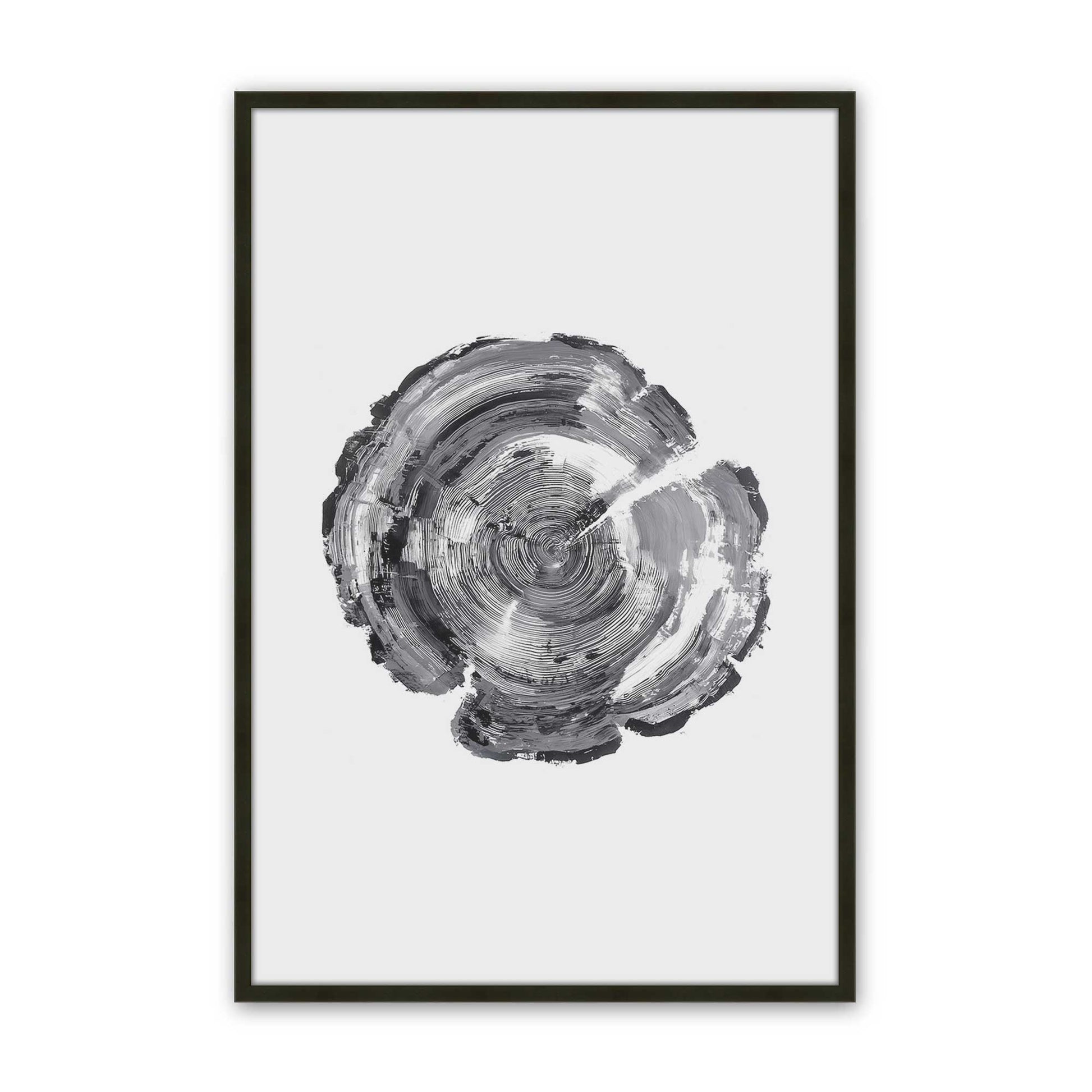 [Color:Satin Black], Picture of art in a Satin Black frame