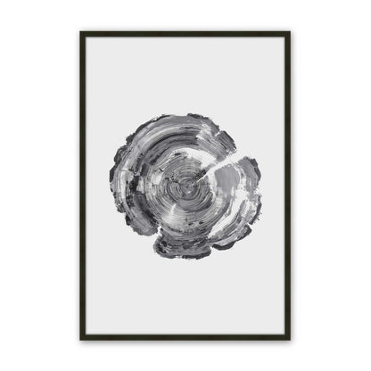 [Color:Satin Black], Picture of art in a Satin Black frame