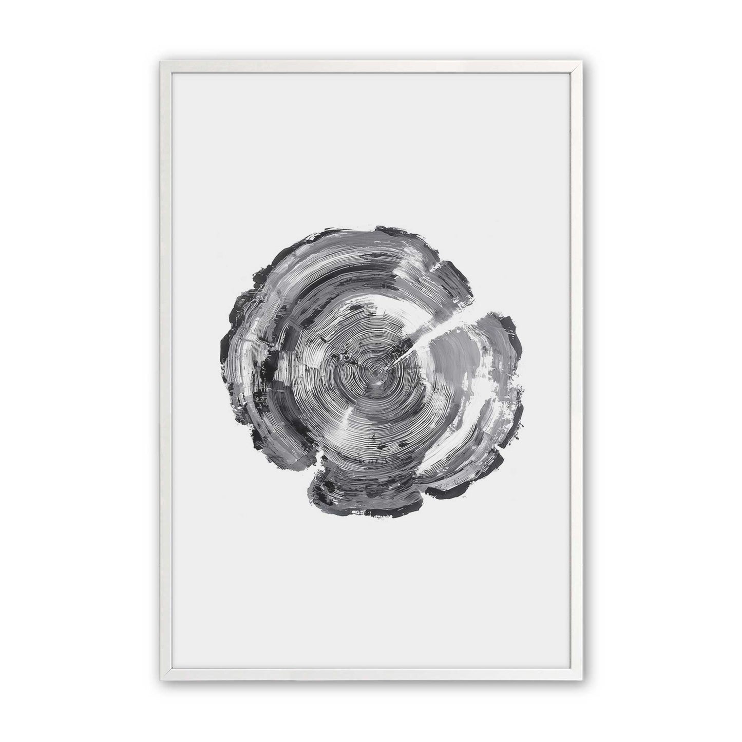 [Color:Opaque White], Picture of art in a Opaque White frame