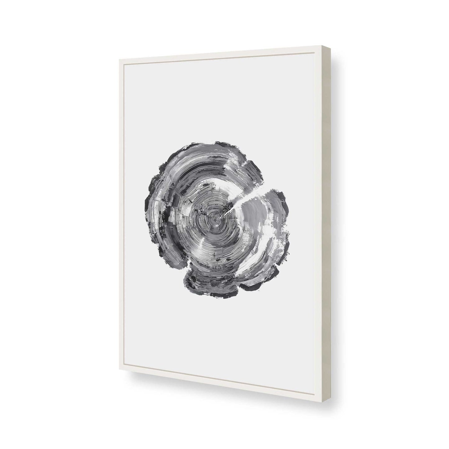 [Color:Opaque White], Picture of art in a Opaque White frame of the corner