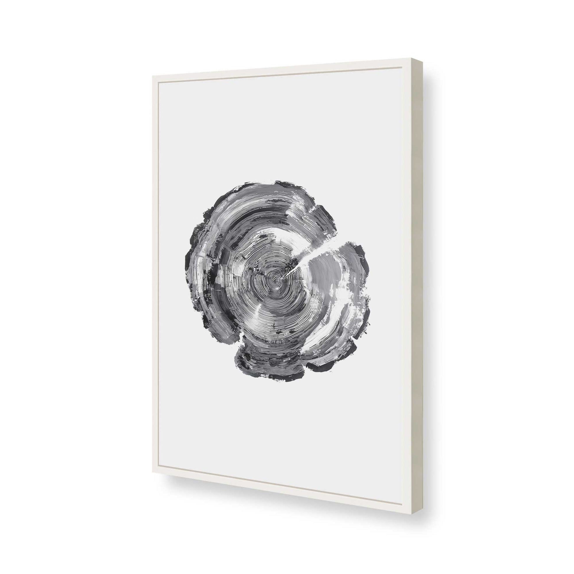 [Color:Opaque White], Picture of art in a Opaque White frame of the corner