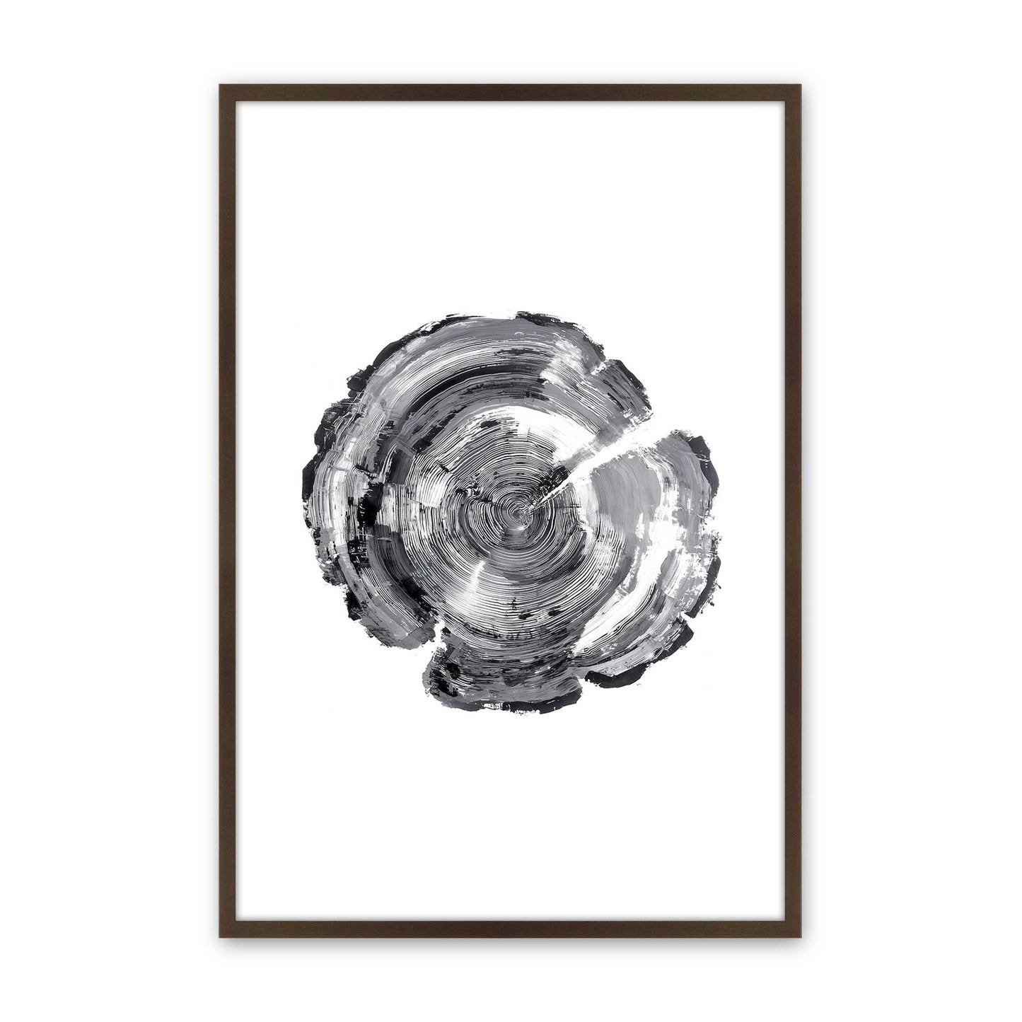 [Color:Brown], Picture of art in a Brown frame