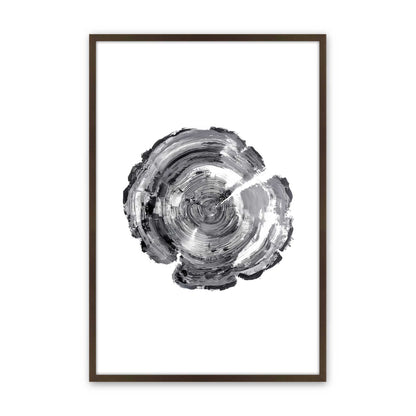 [Color:Brown], Picture of art in a Brown frame